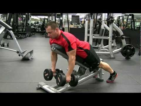 Incline Dumbbell Shrug