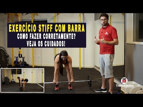 Exercício Stiff com barra livre - Execução e Dicas