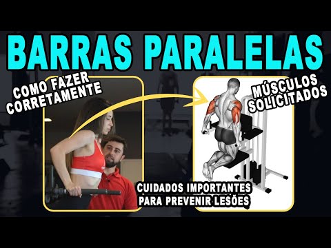 Tríceps na Barra Paralela: como fazer, cuidados importantes e dicas para mais resultados!