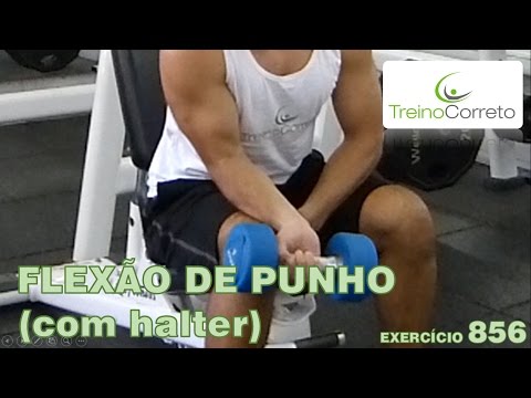 856. FLEXÃO DE PUNHO - Treino Correto