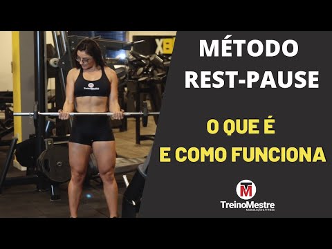 Método Rest-Pause: Como usar no treino de hipertrofia