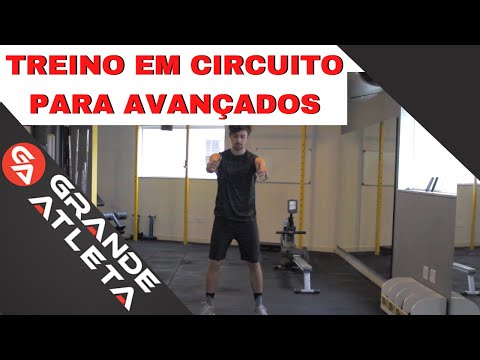 Circuito em casa com o peso do corpo - Para Avançados!