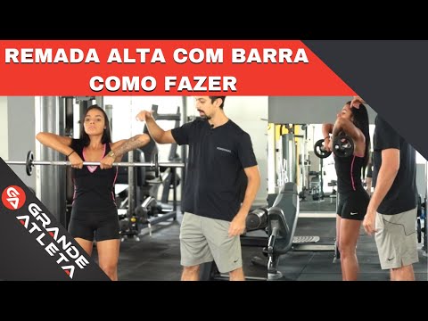 Remada Alta com Barra: Como fazer corretamente