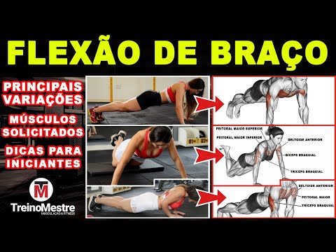 Flexão de braço: Como fazer, variações e benefícios