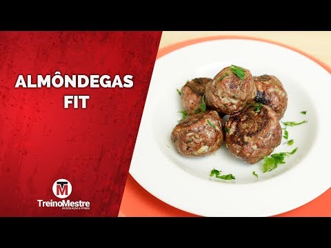 RECEITA DE ALMÔNDEGAS FIT - RÁPIDO DE PREPARAR!