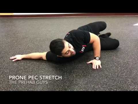 Prone Chest Stretch