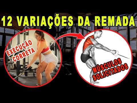 Remada: 12 Variações para alternar em seu treino de costas!