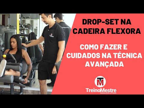 Como fazer o Drop Set na Cadeira Flexora