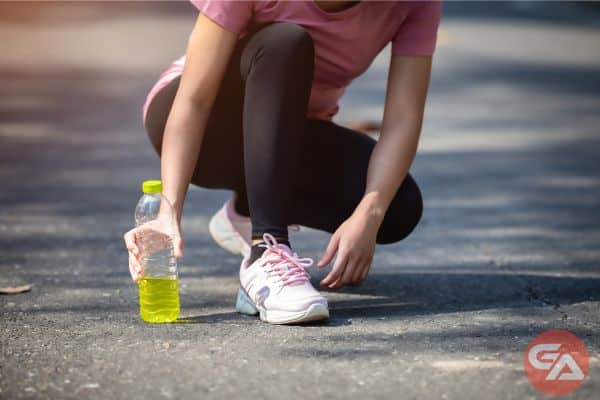 eletrólitos gel carboidratos corredores