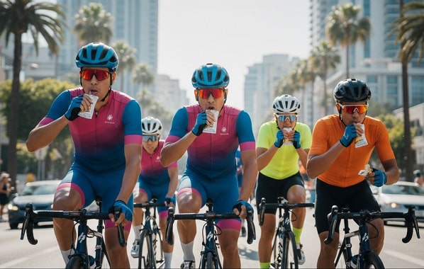 suplemento em gel ciclistas