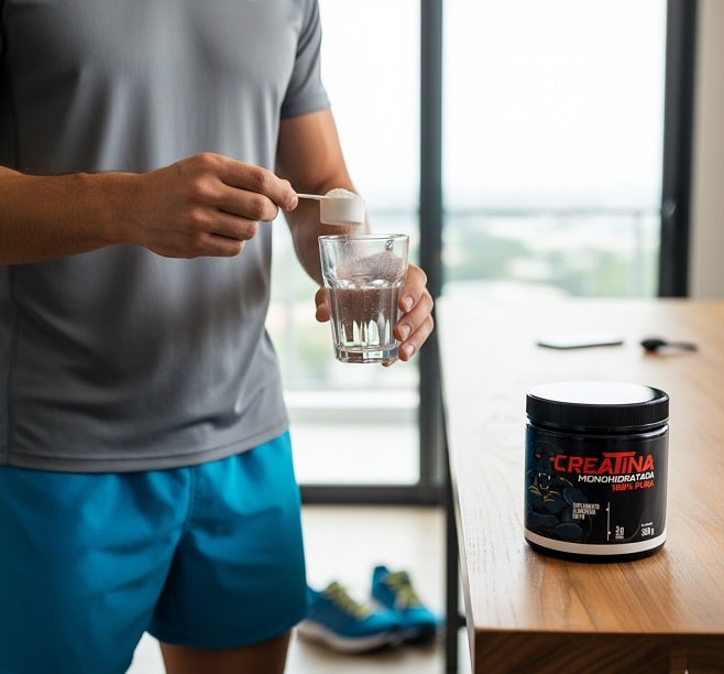 suplementos para corredores creatina
