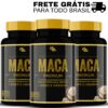 Kit 3 Potes de Maca Peruana Negra Premium + Boro + Arginina (60 cápsulas)