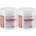 kit 2 potes suplemento glutamina pura