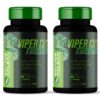 Kit 2 Potes Viper Cut: Morosil + Spirulina + Psyllium + Quitosana e Cromo  - 90 cápsulas