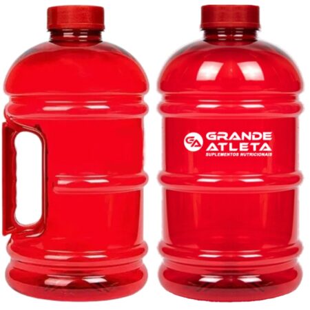 Galão Vermelho 2,2 Litros com alça (Livre de BPA) - Grande Atleta
