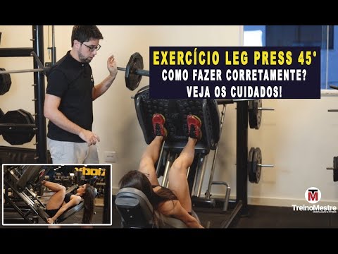 Exercício Leg Press 45° - Execução Correta
