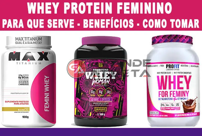 Whey protein hot sale feminino max