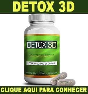detox 3d como tomar