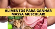 alimentos para ganhar massa muscular