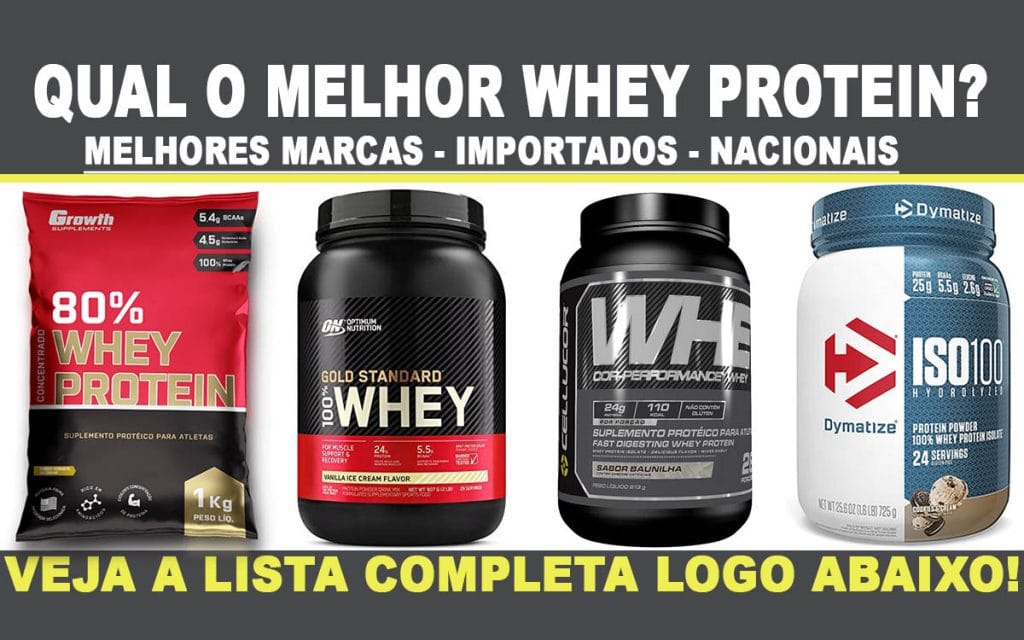 melhor whey protein melhores marcas