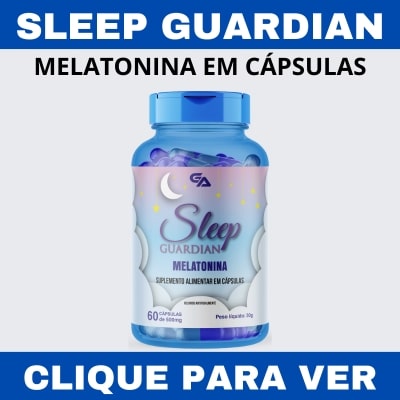 sleep guardian melatonina em capsulas