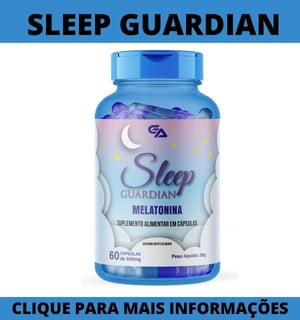 sleep guardian - suplemento para dormir