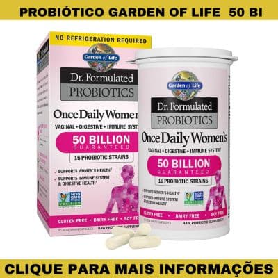 Probiótico Garden of Life 50 bi