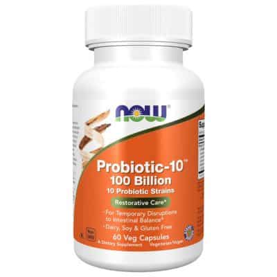 _Probiótico now foods 100 bi